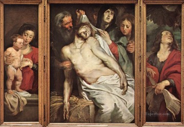  paul Lienzo - Lamentación de Cristo Barroco Peter Paul Rubens